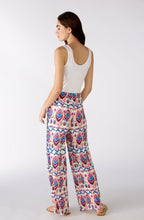 Wide Leg Aztec Print Trousers