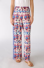 Wide Leg Aztec Print Trousers