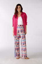 Wide Leg Aztec Print Trousers