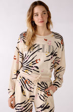 Wild Diamante Slogan Jumper