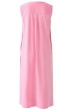 Wild Orchid Jersey Back Linen Dress