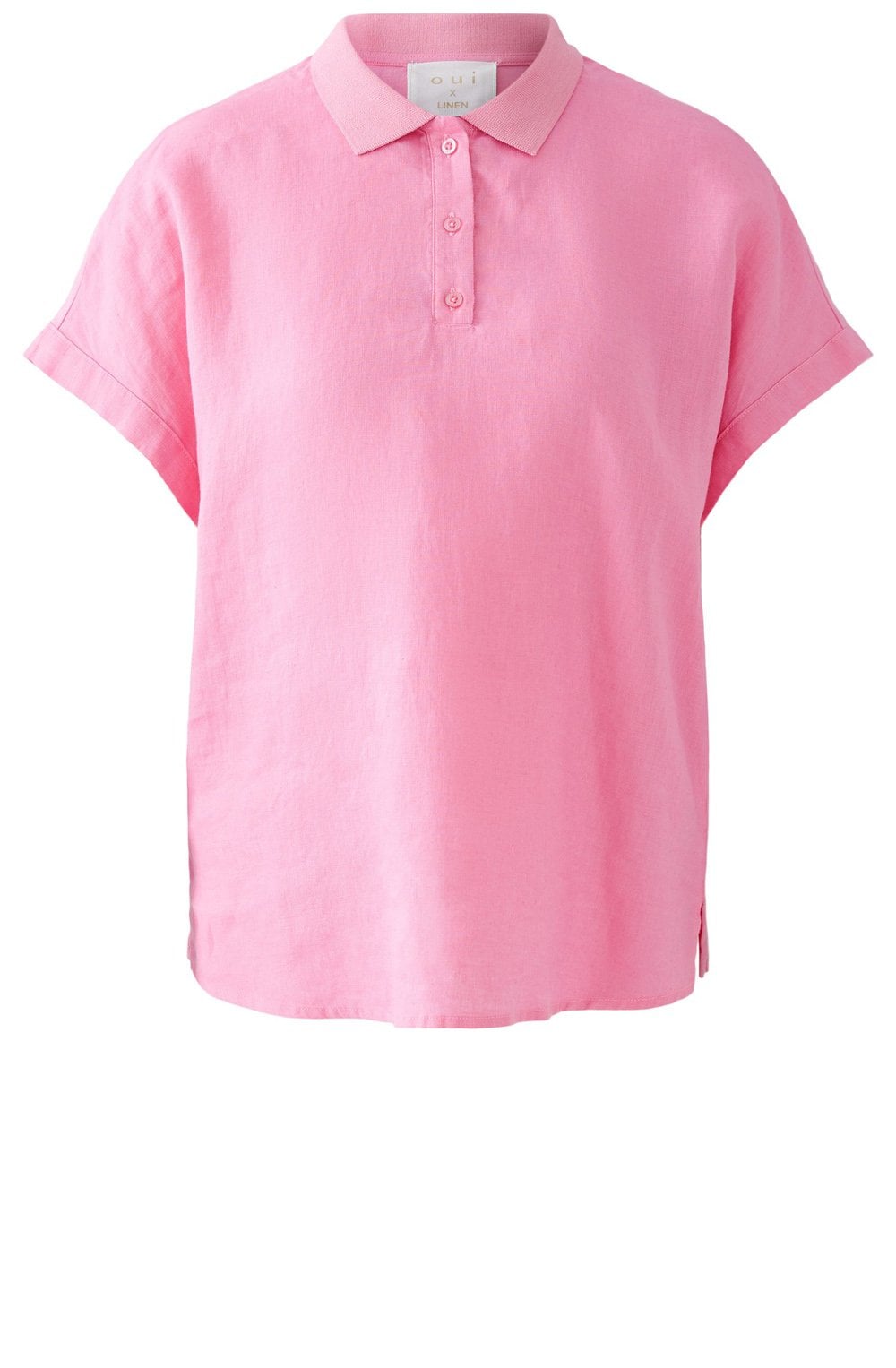 Wild Orchid Linen T Shirt Style Blouse