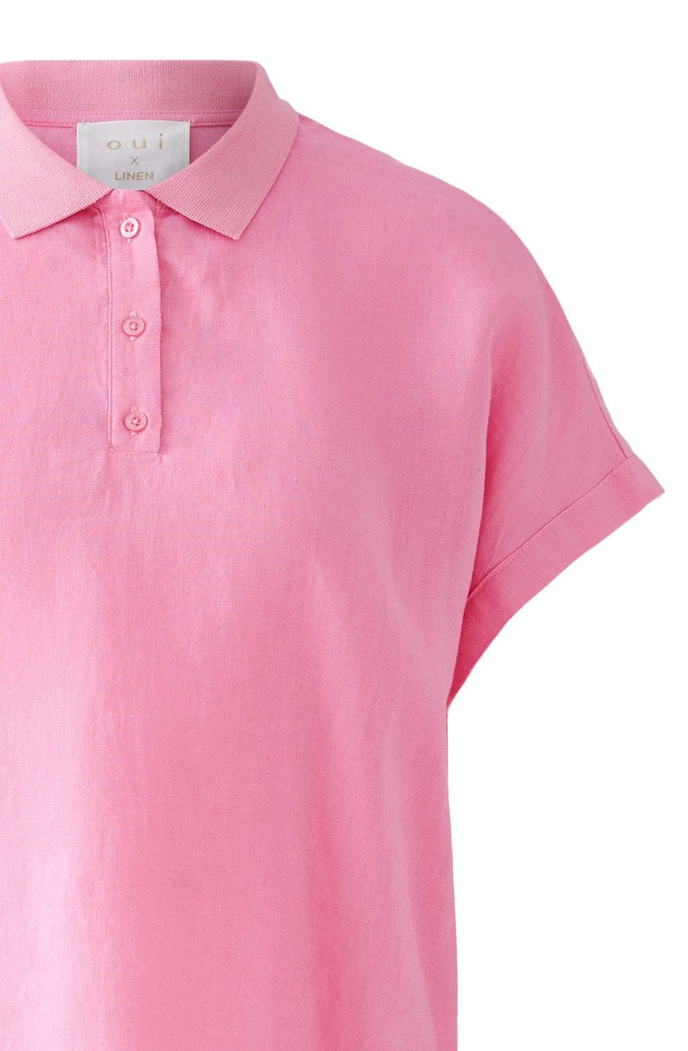 Wild Orchid Linen T Shirt Style Blouse