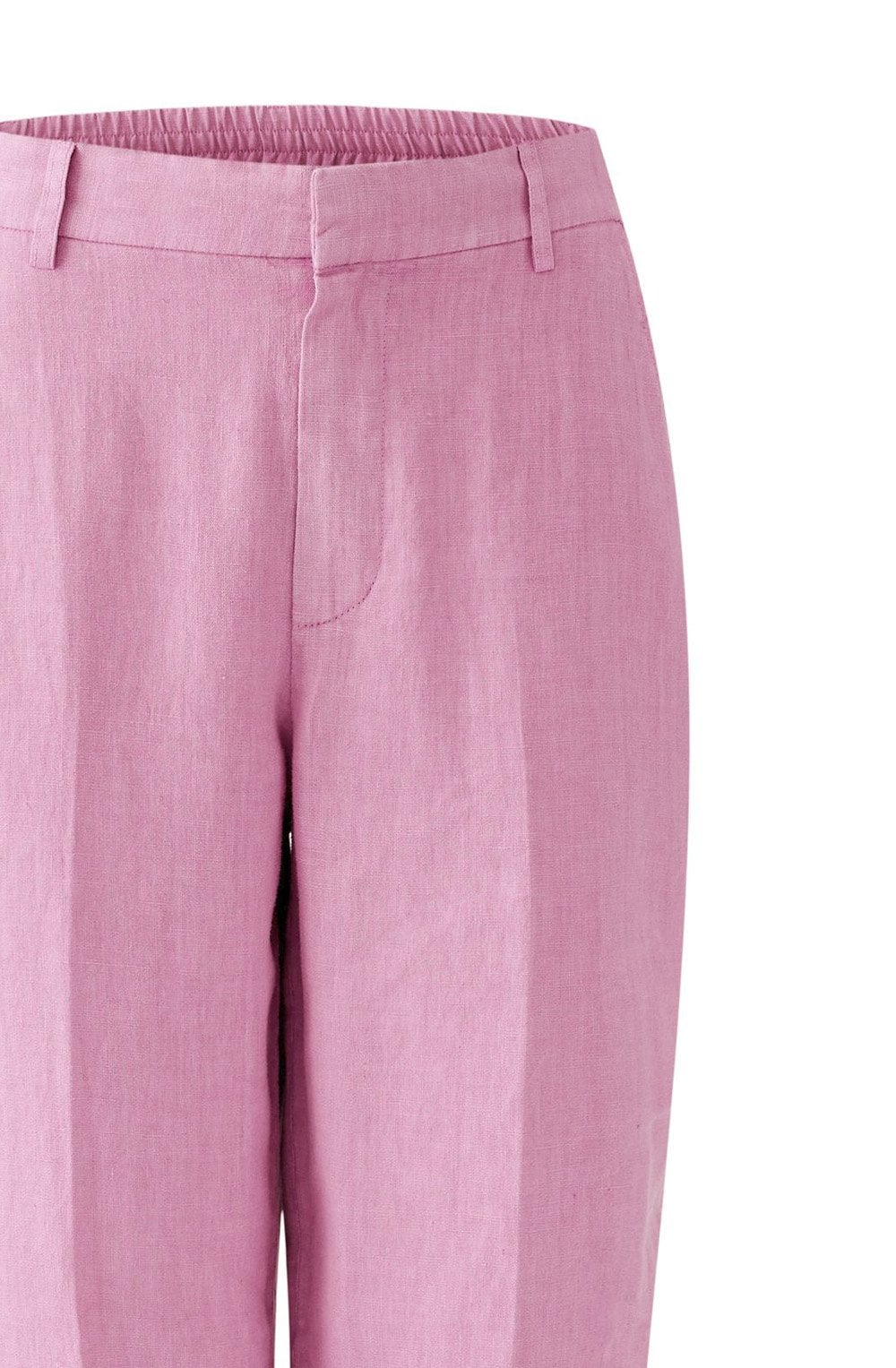 Wild Orchid Linen Tapered Trousers