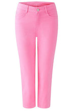 Wild Orchid Pink Cropped Skinny Jeans