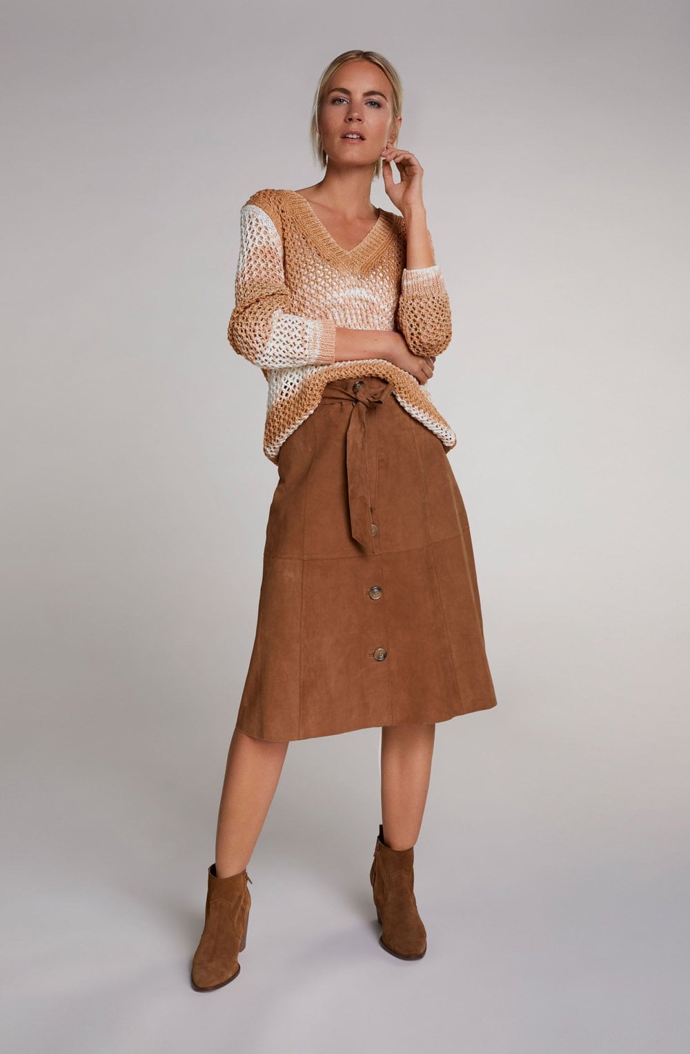 Woven Knit Jumper