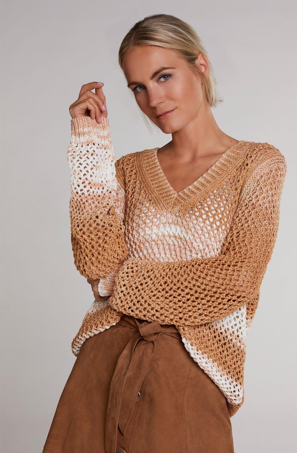 Woven Knit Jumper