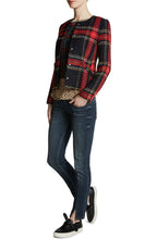 Woven Tartan Jacket