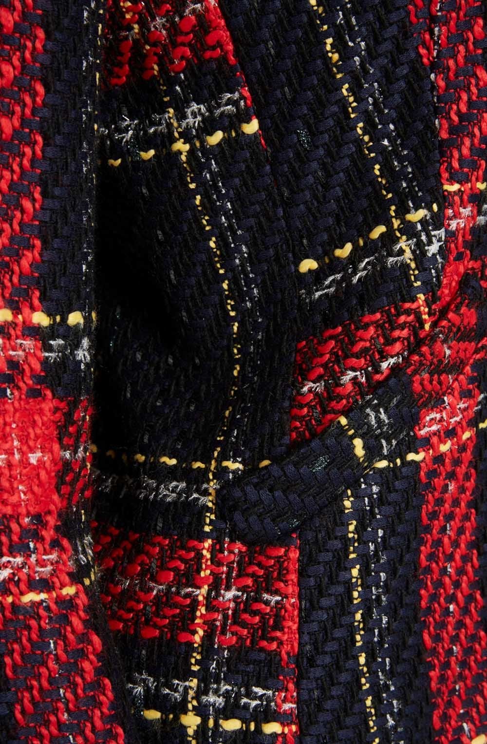 Woven Tartan Jacket