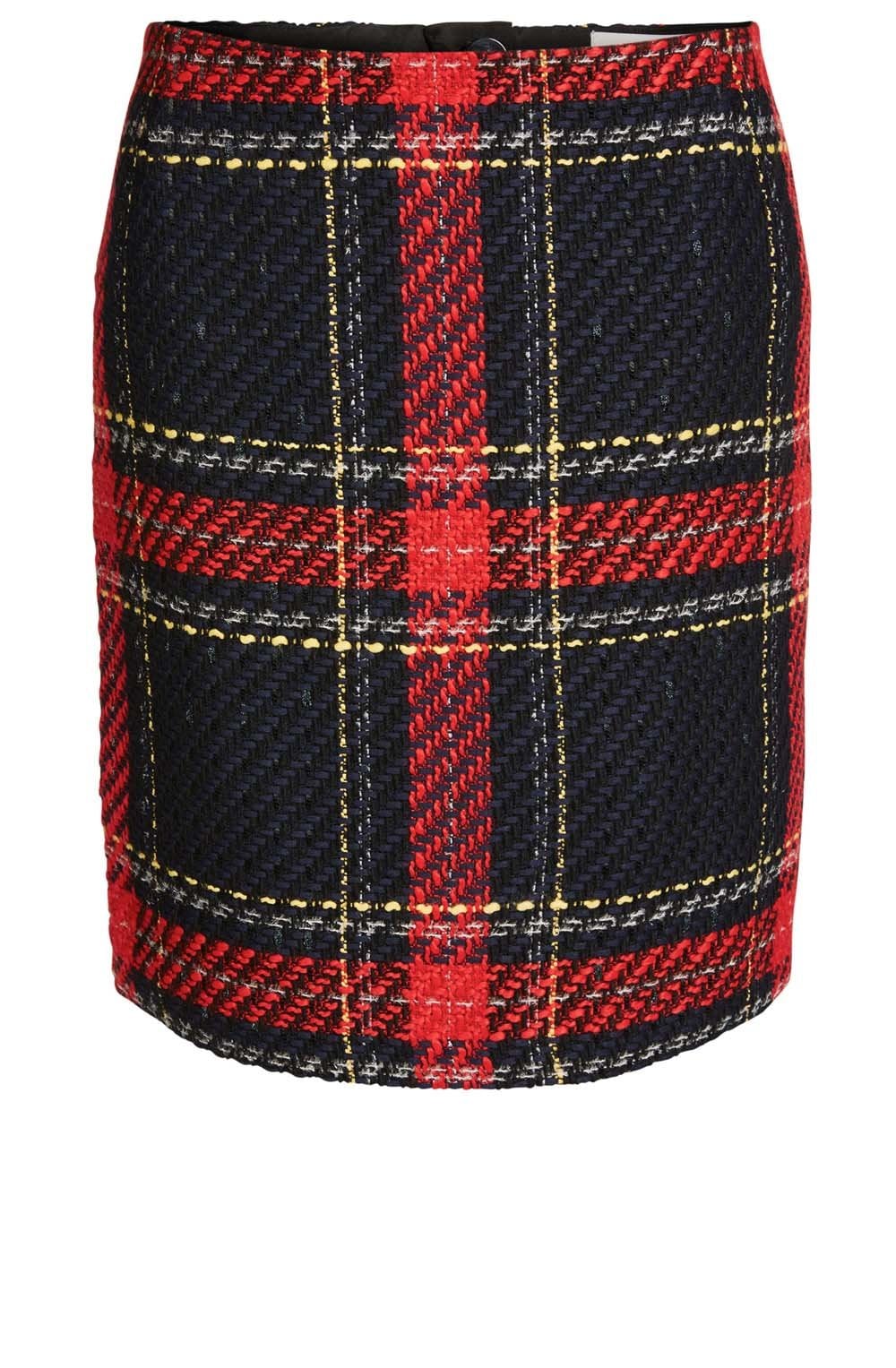 Woven Tartan Skirt