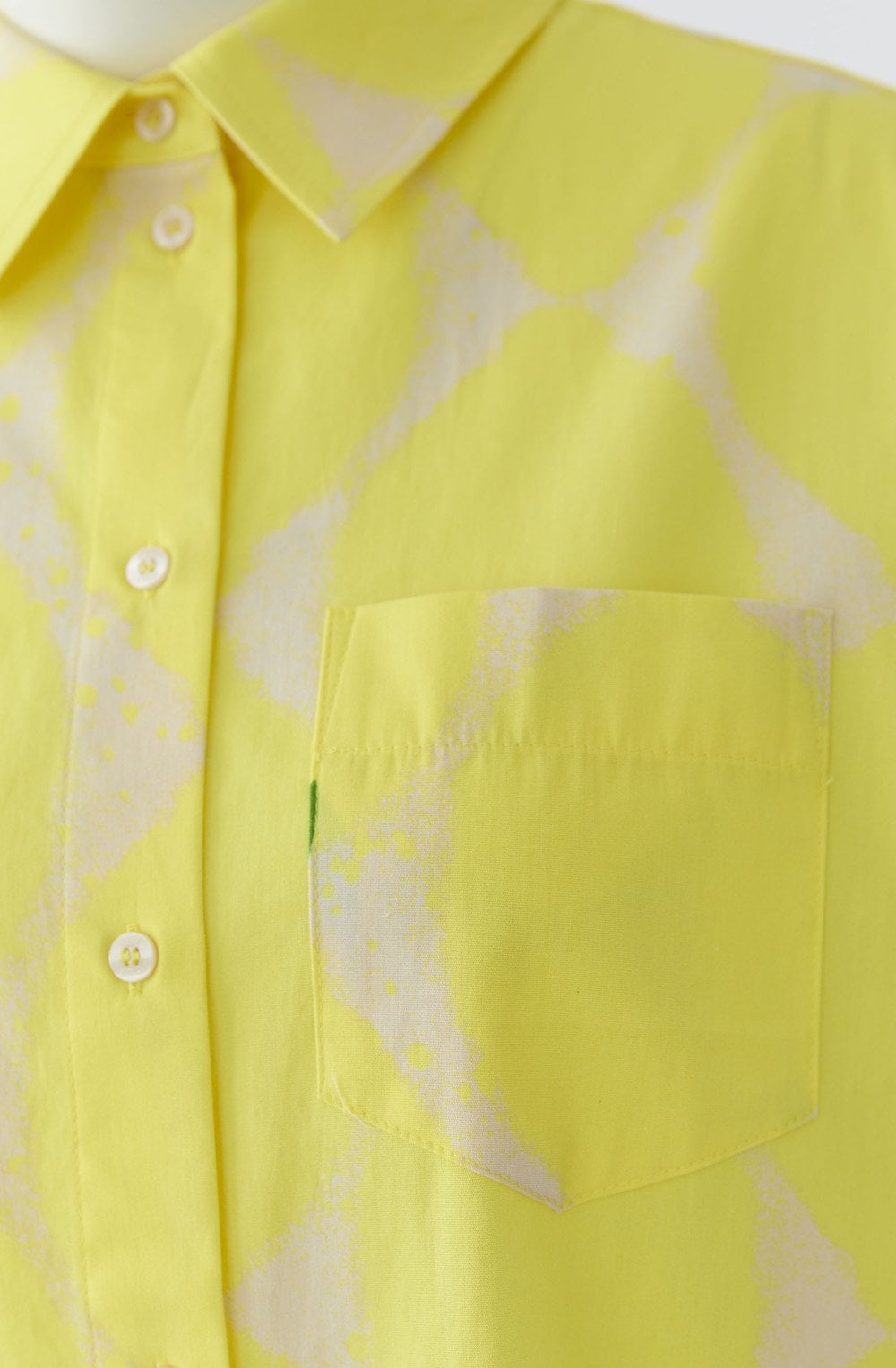 Yellow and Stone Lemon Shirt Dress