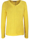 Yellow Chunky Knit Jumper