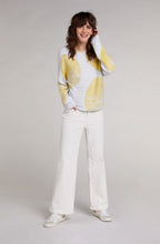 Yellow Circular Design Jumper