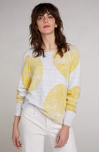 Yellow Circular Design Jumper