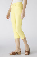 Yellow Cropped Skinny Jeans
