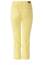 Yellow Cropped Skinny Jeans