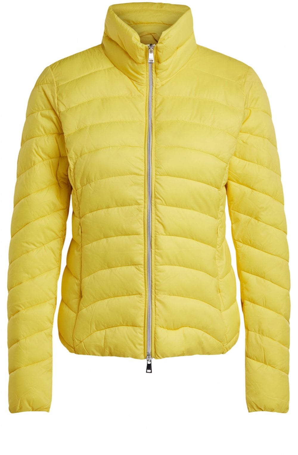 Yellow Quilted Jacket