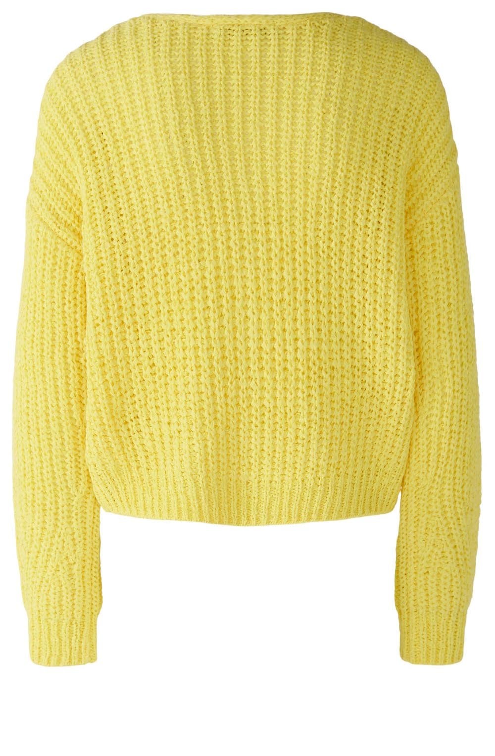 Yellow Ribbon Knit Cardigan