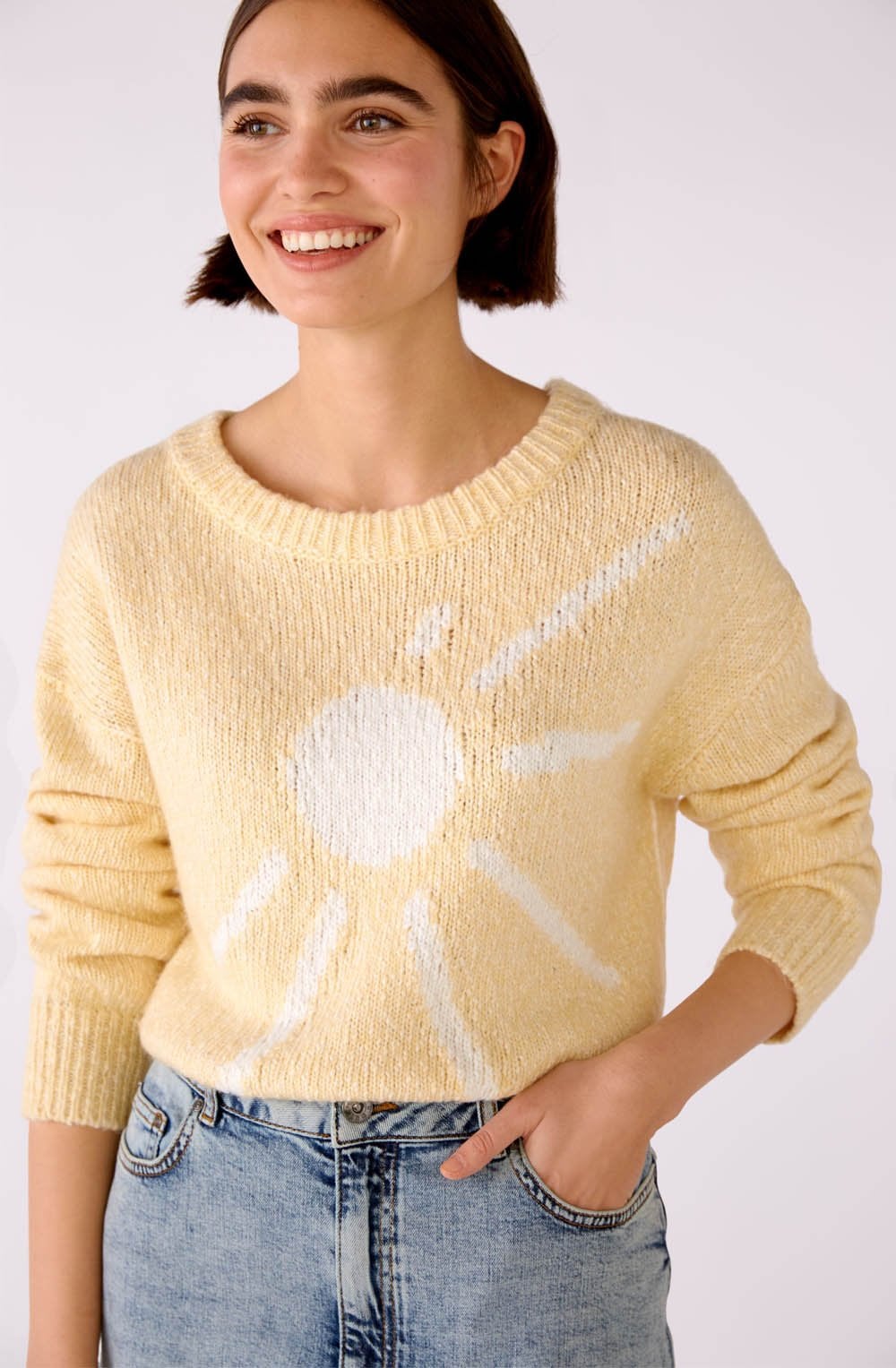 Yellow Sunshine Chunky Jumper