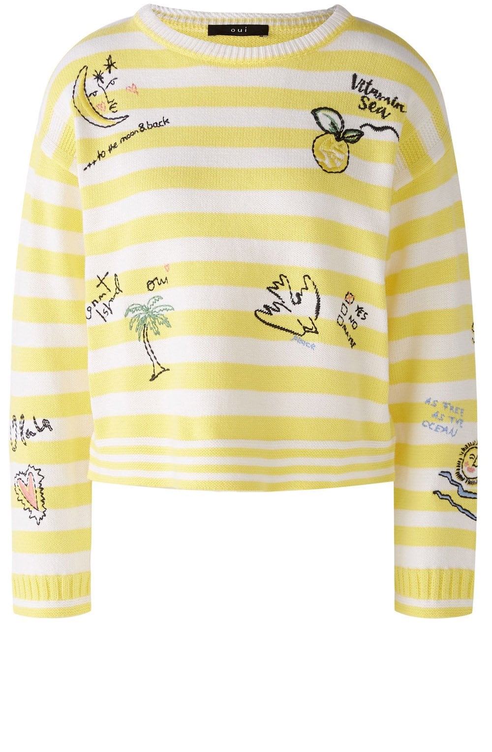 Yellow Vitamin Sea Lemon Jumper