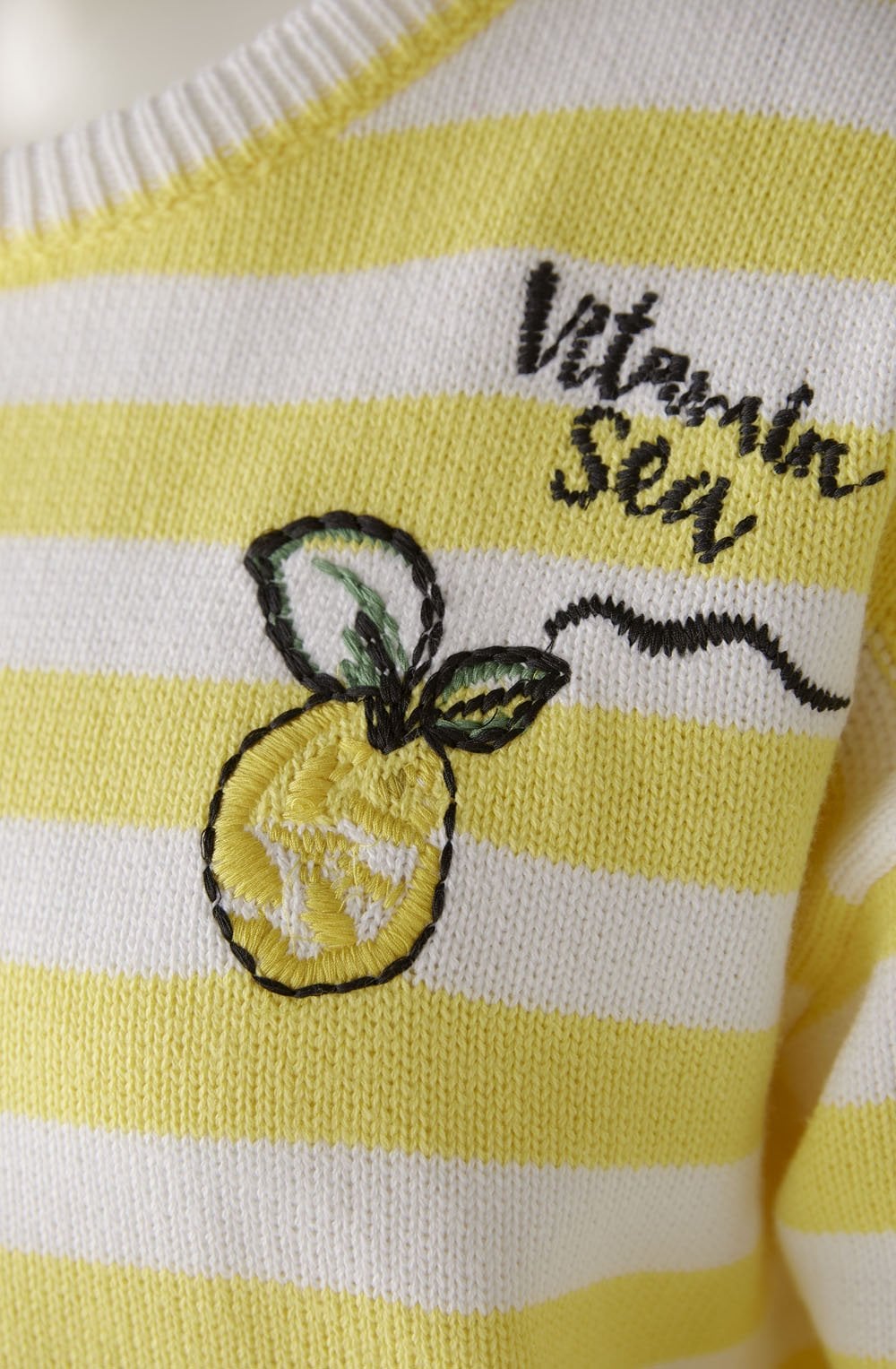 Yellow Vitamin Sea Lemon Jumper
