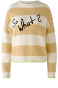 Yellow & White Stripe Jumper