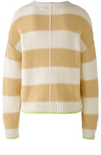 Yellow & White Stripe Jumper