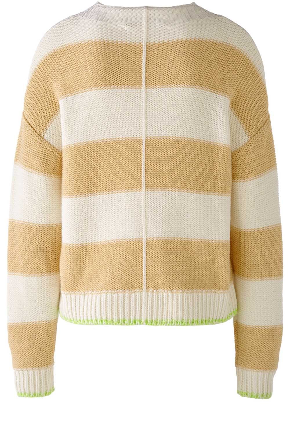 Yellow & White Stripe Jumper