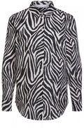 Zebra Print Blouse
