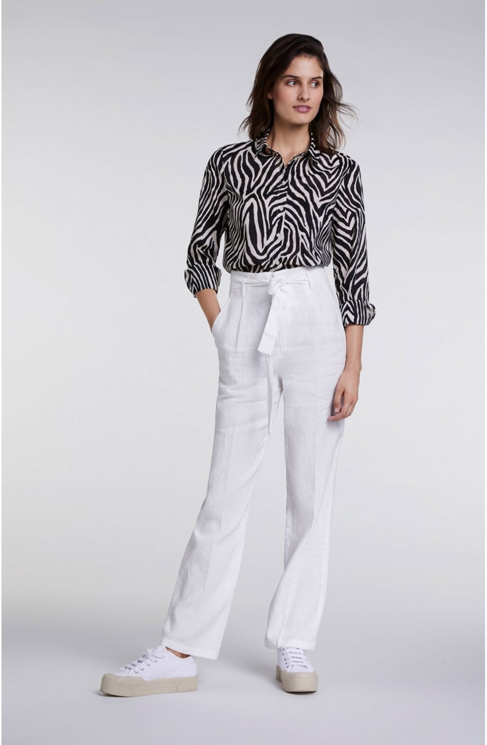 Zebra Print Blouse
