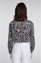 Zebra Print Blouse
