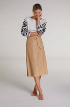 Zebra Print Detailed Jumper