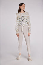Zebra Print Floral Design Jumper
