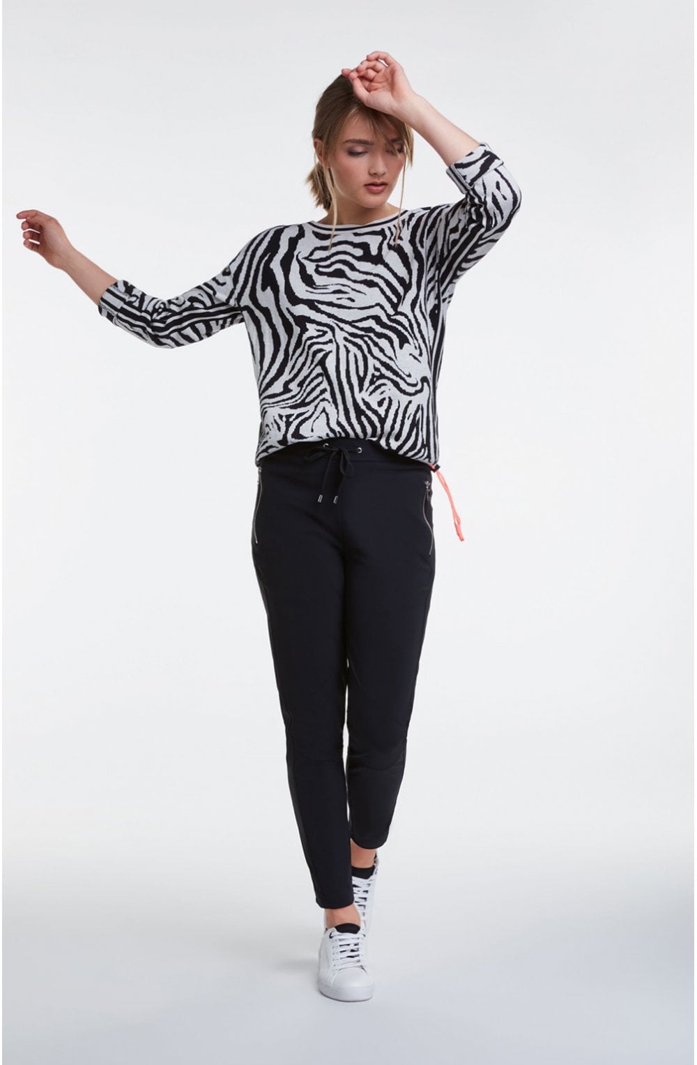 Zebra Print Jumper