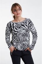 Zebra Print Jumper