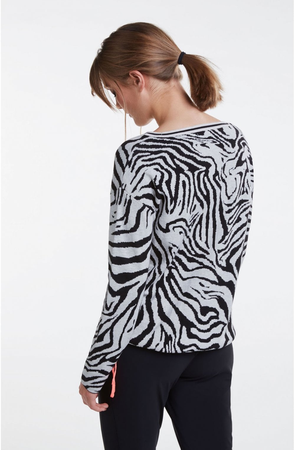 Zebra Print Jumper
