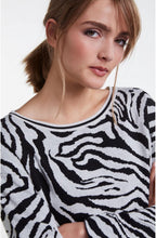 Zebra Print Jumper