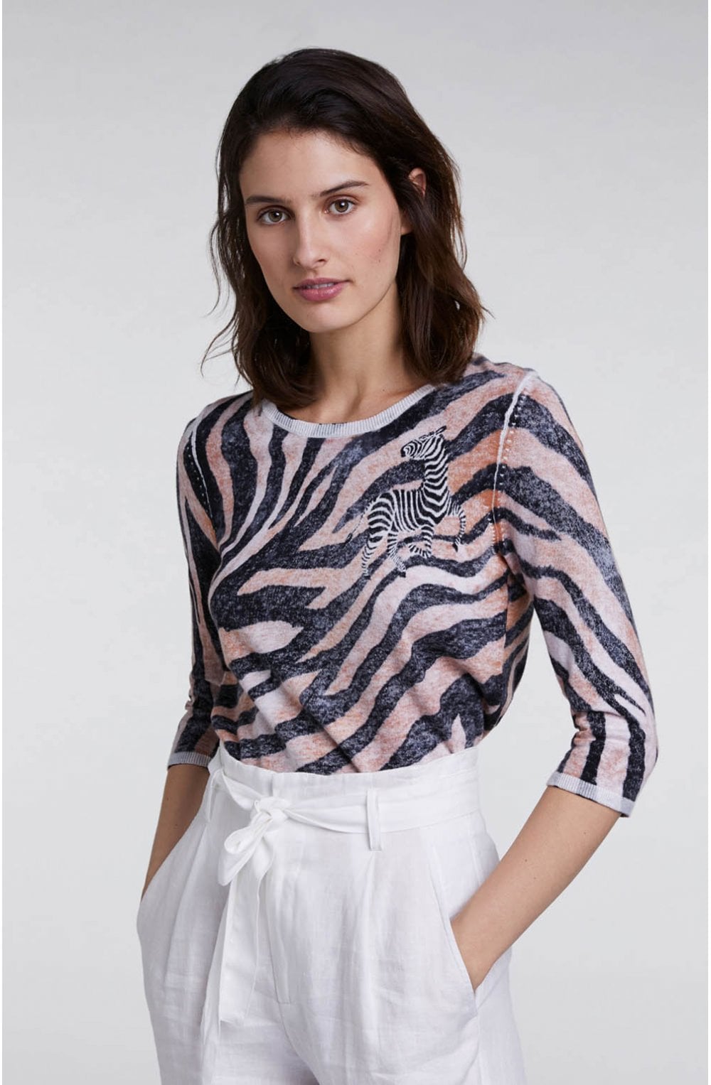 Zebra Print Jumper