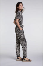 Zebra Print Jumpsuit