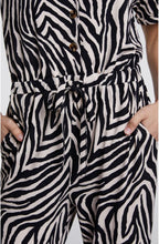 Zebra Print Jumpsuit