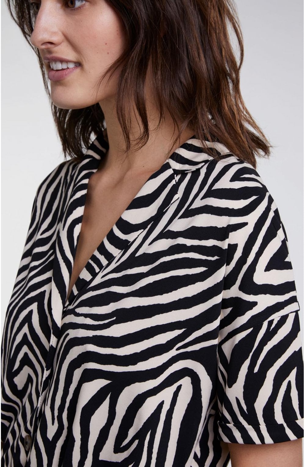 Zebra Print Jumpsuit