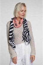 Zebra Print Scarf