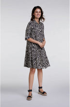 Zebra Print Swing Dress