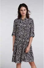 Zebra Print Swing Dress