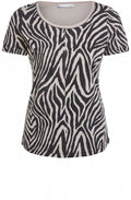 Zebra Print T Shirt