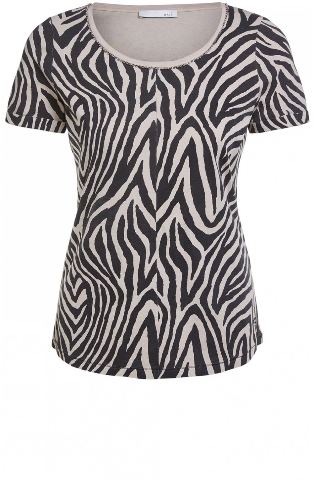 Zebra Print T Shirt