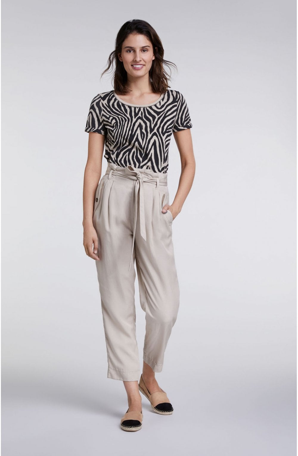 Zebra Print T Shirt