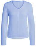 Zen Blue Chunky Knit Jumper