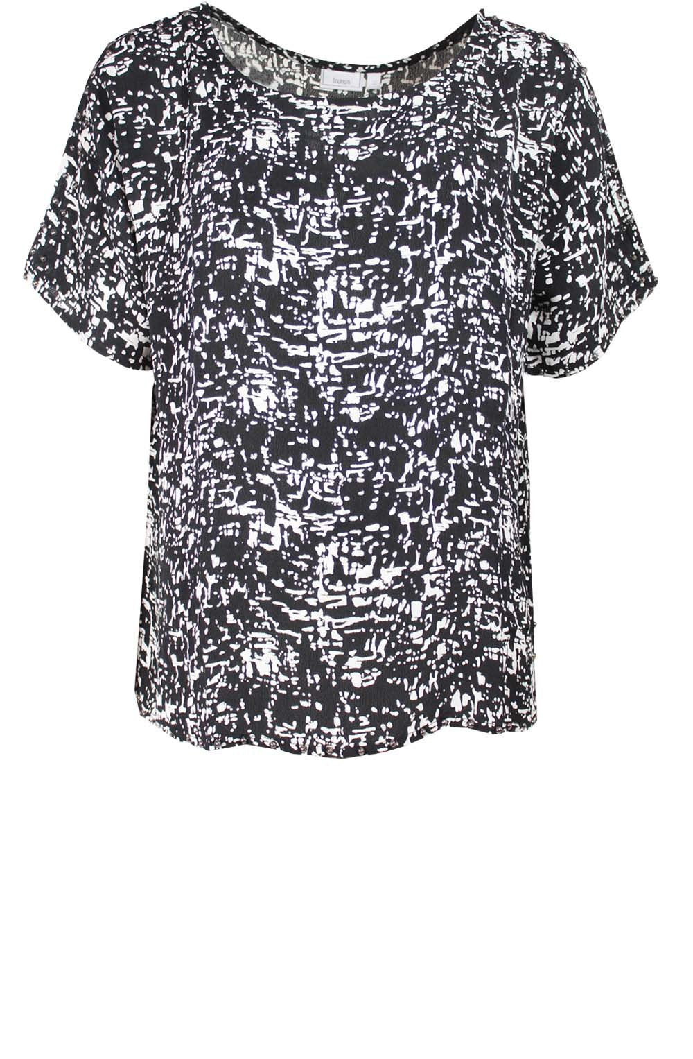 Over Sized Bold Print Top