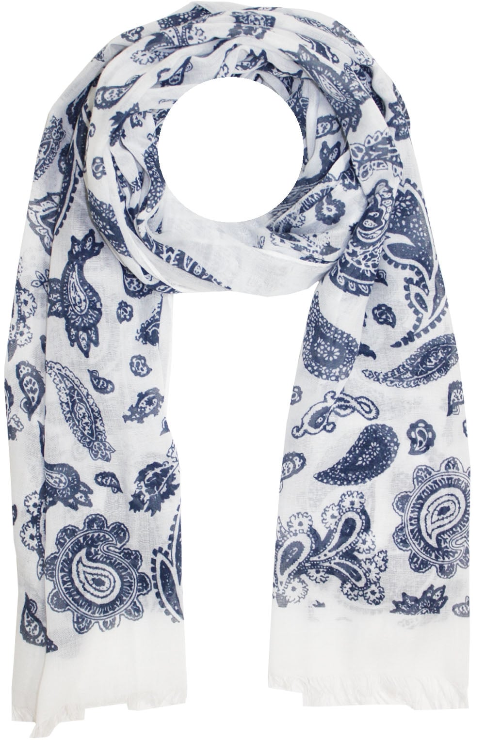Paisley Print Scarf